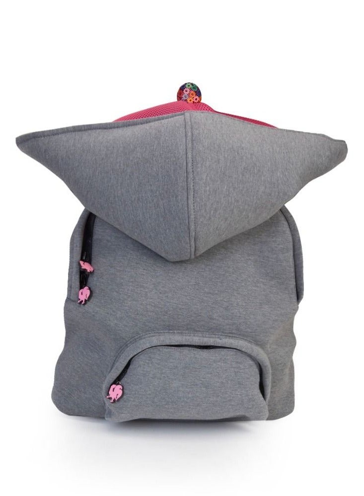 Morikukko Morikukko Grey Basic Fuchsia Large  - Image 4