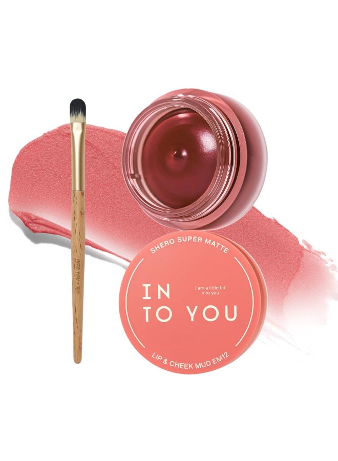 INTO YOU Matte Liquid Lipstick for Women Canned Long Lasting Pink Lipstick Waterproof with Lip Brush No Transfer High Pigmented with Lightweight Lip Mud TextureCEM12 - Image 2