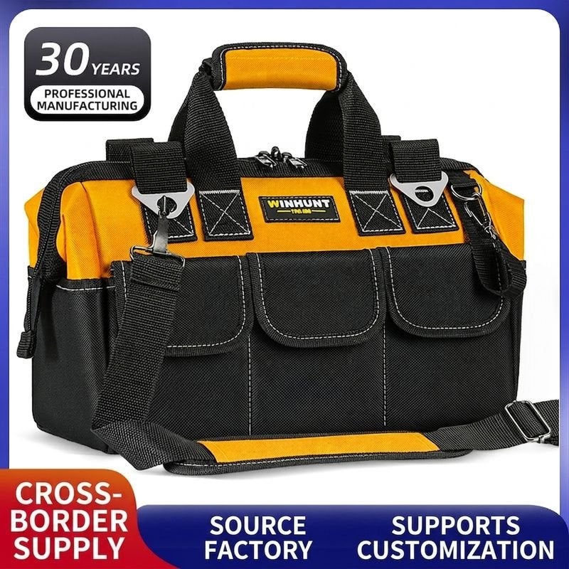 WINHUNT Heavy-Duty Portable Tool Bag - Durable, Multi-Functional Organizer for Home & DIY - Image 2