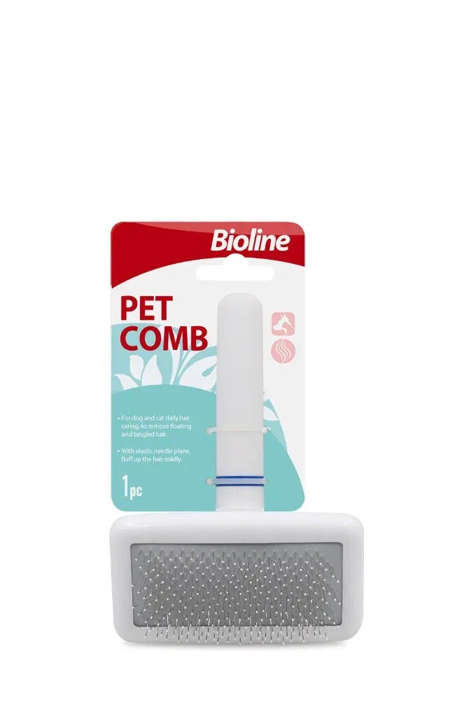 Bioline Pet Comb White [Size - S] - Image 1