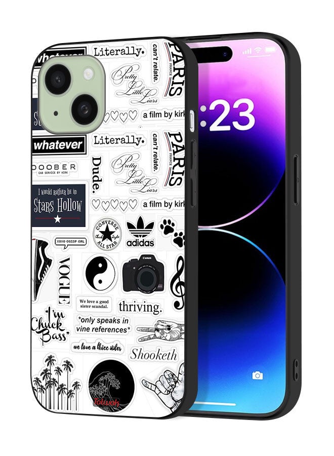 Tolwak Apple iPhone 15 Protective Case Cover Only Speaks - Image 1