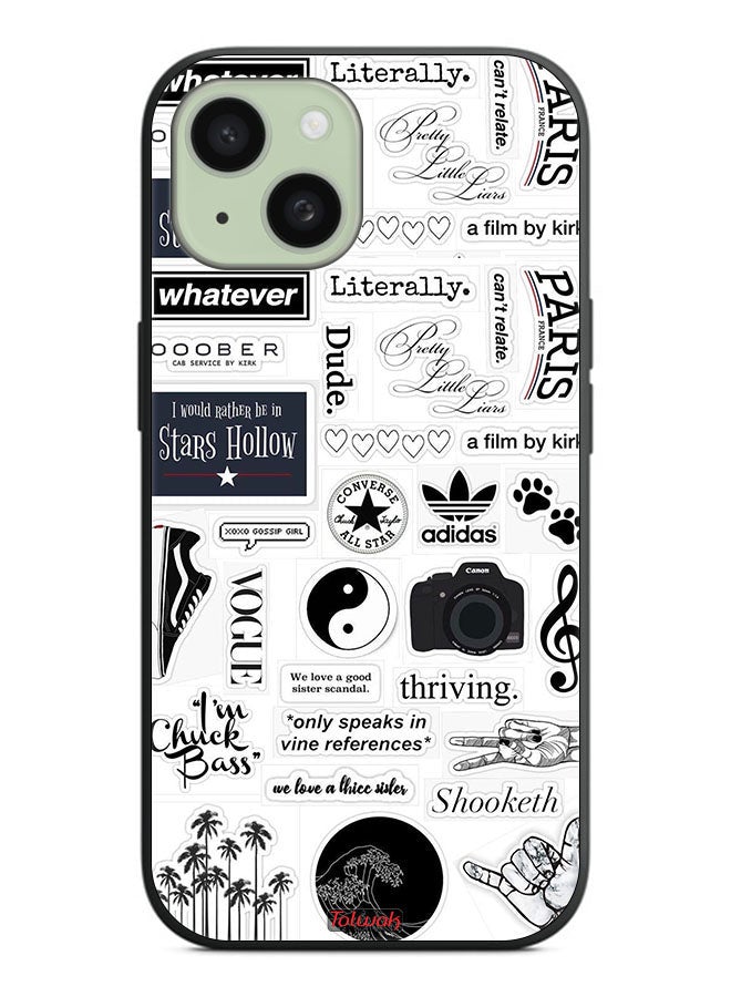 Tolwak Apple iPhone 15 Protective Case Cover Only Speaks - Image 2