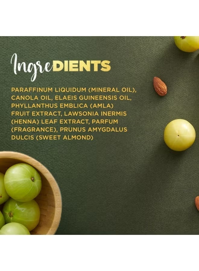 Dabur Amla Gold Hair Oil – 270ml (Packaging May Vary) - Image 2
