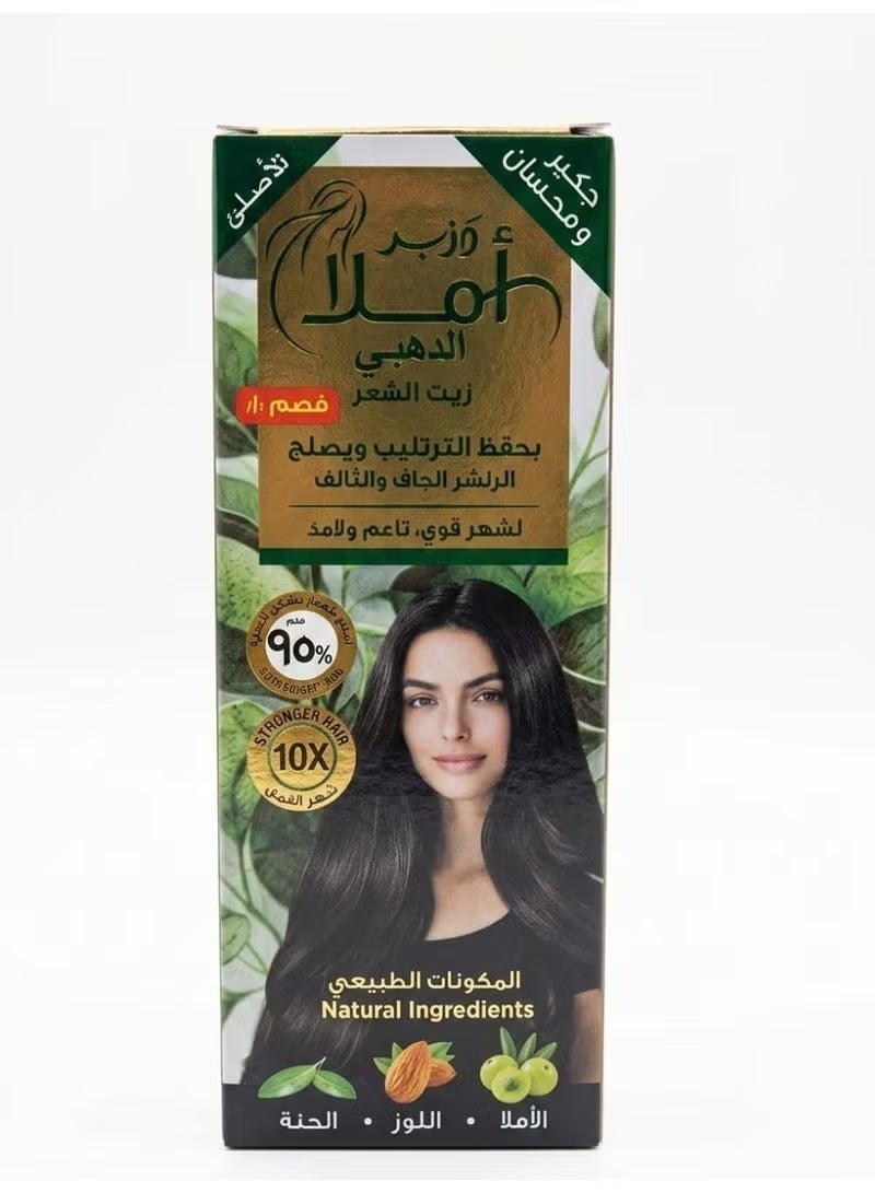 Dabur Amla Gold Hair Oil – 270ml (Packaging May Vary) - Image 1