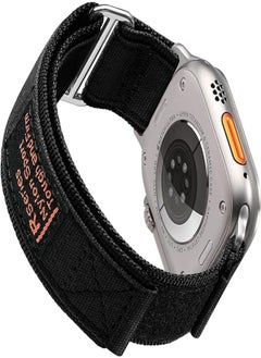 Dado Nylon Canvas Fabric Band Compatible with Apple Watch 8 Ultra | 8 | 7 | 6 | 5 | 4 | 3 | SE,49mm 45mm 44mm 42mm for Men, Woven Loop Designed Straps for iWatch Series