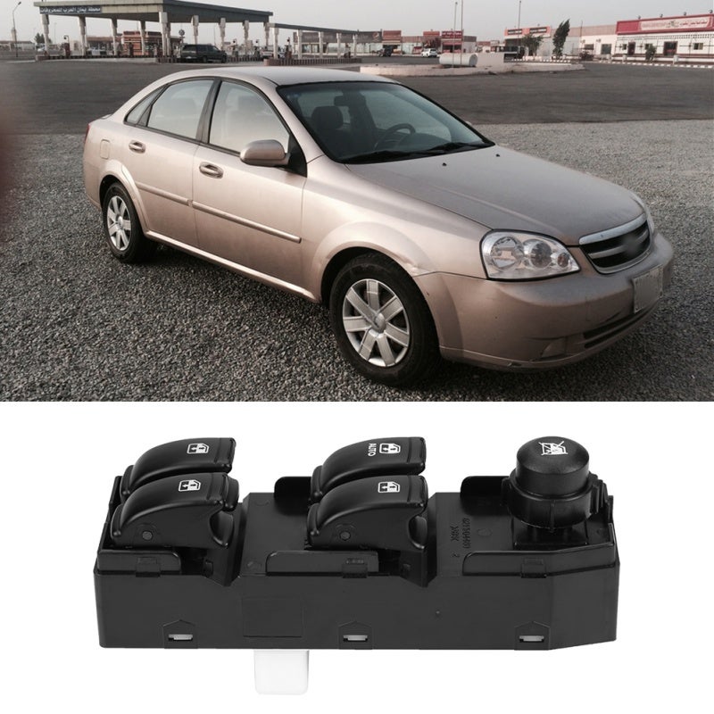 Car Electric Power Window Switch: 2004-2007 Model, High Quality ABS Plastic, Durable - Direct Replacement, Master Control for Chevrolet Optra LHD, Daewoo Lacetti - Image 1