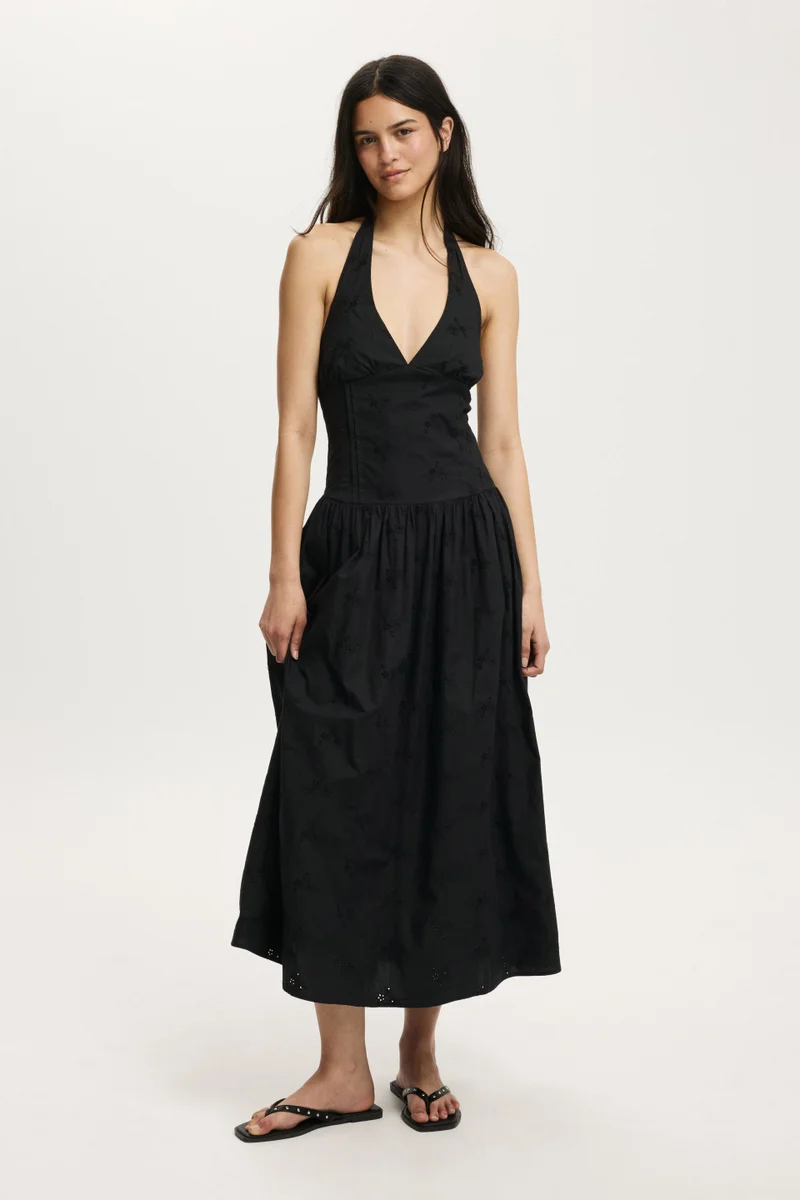 كوتون اون Kaity Halter Midi Dress