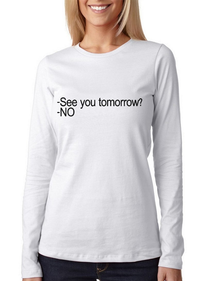 Long Sleeve T-Shirt  For Women