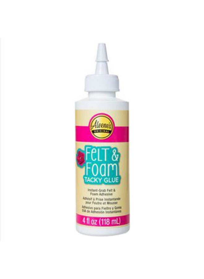 Aleene's Felt And Foam Tacky Glue 4 Fl Oz Original Version  - Image 1