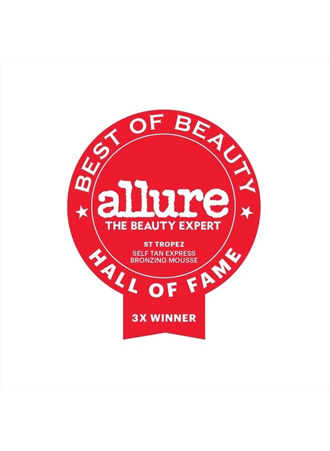 ST.TROPEZ موس برونزنج متقدم من سانت تروبيز للتسمير الذاتي، تانر خفيف الوزن للحصول على توهج طبيعي موثوق، 100% نظيف، صديق للنباتيين، موس تسمير ذاتي بمظهر طبيعي، 6.7 أونصة سائلة - Image 5