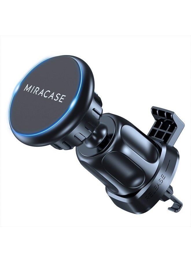 Miracase - [Upgraded] Universal Magnetic Phone Holder for Car,[2nd Generation Vent Clip&Strong Magnets] Hands Free Car Phone Mount, Air Vent Cell Phone Holder for All Phones - Image 1