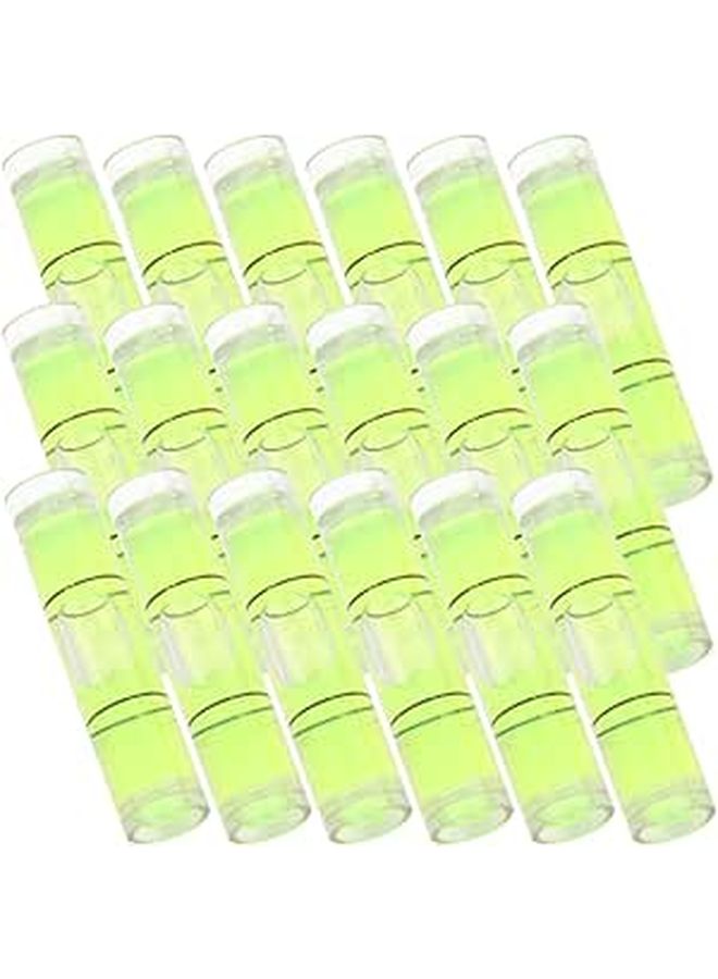 Sewroro 100pcs Round Bubble Level Spirit Level 9.5x40mm For Picture Hanging - Image 1