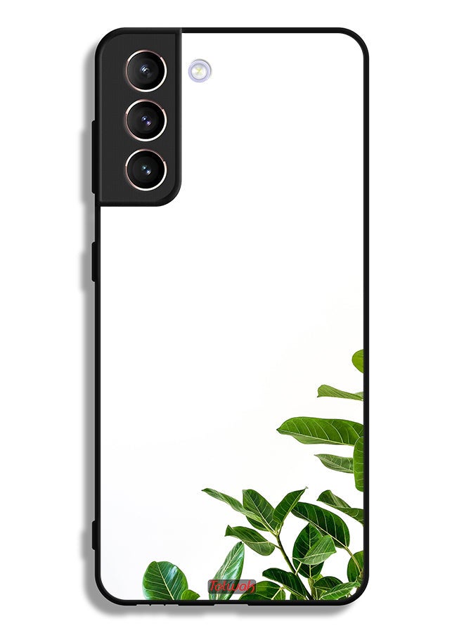 Tolwak Samsung Galaxy S21 Plus 5G Protective Case Cover Josh Calabrese Leaves - Image 3