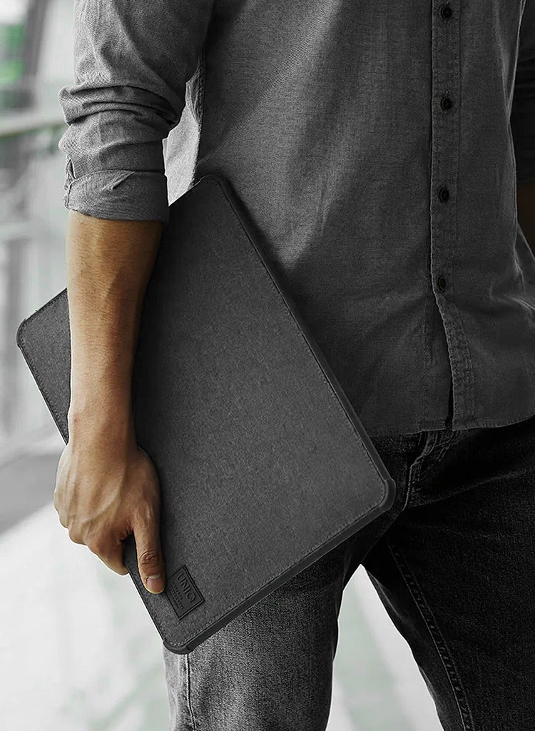 يونيك غطاء كمبيوتر محمول 16 بوصة، UNIQ Defender Tough - لون رمادي مرل - Image 3