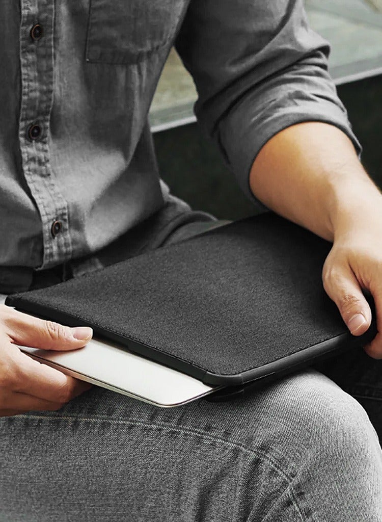 يونيك غطاء كمبيوتر محمول 16 بوصة، UNIQ Defender Tough - لون رمادي مرل - Image 5