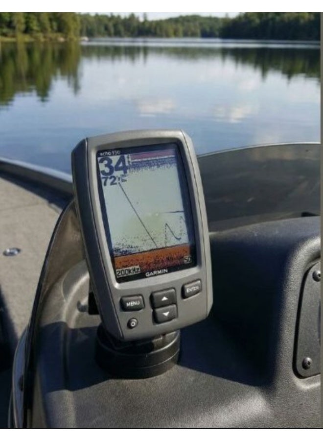 جارمين جهاز كشف الأسماك جارمن إيكو 150c – سونار شعاع مزدوج مع شاشة ملونة بحجم 3.5 بوصة لتصوير واضح تحت الماء - Image 1