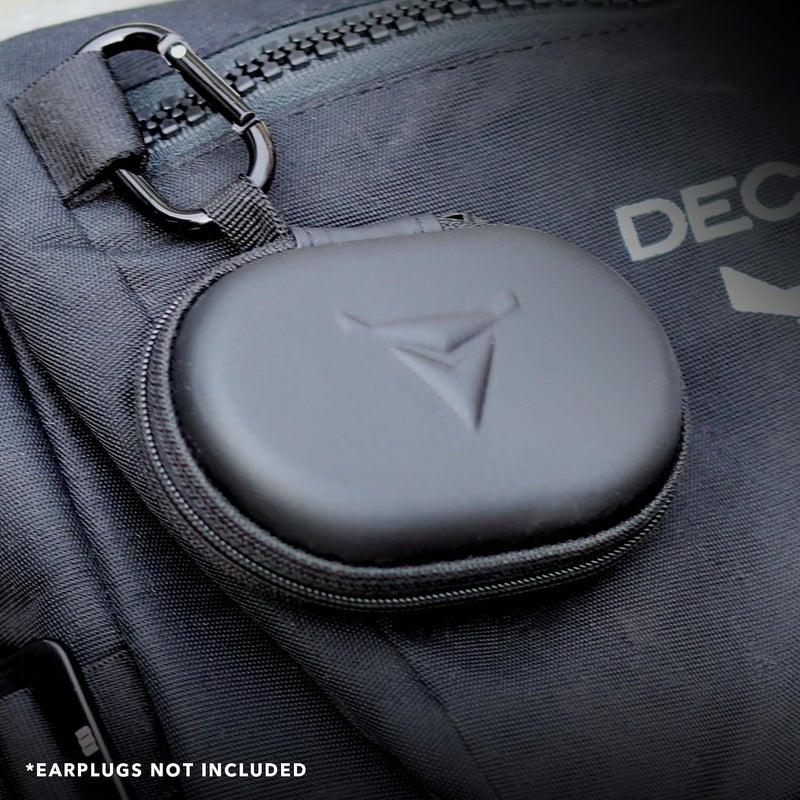 Decibullz - Zipper Headphones Carrying Case, Perfect for Earphones and Earplugs (Black) (Pack of 1) - Image 4