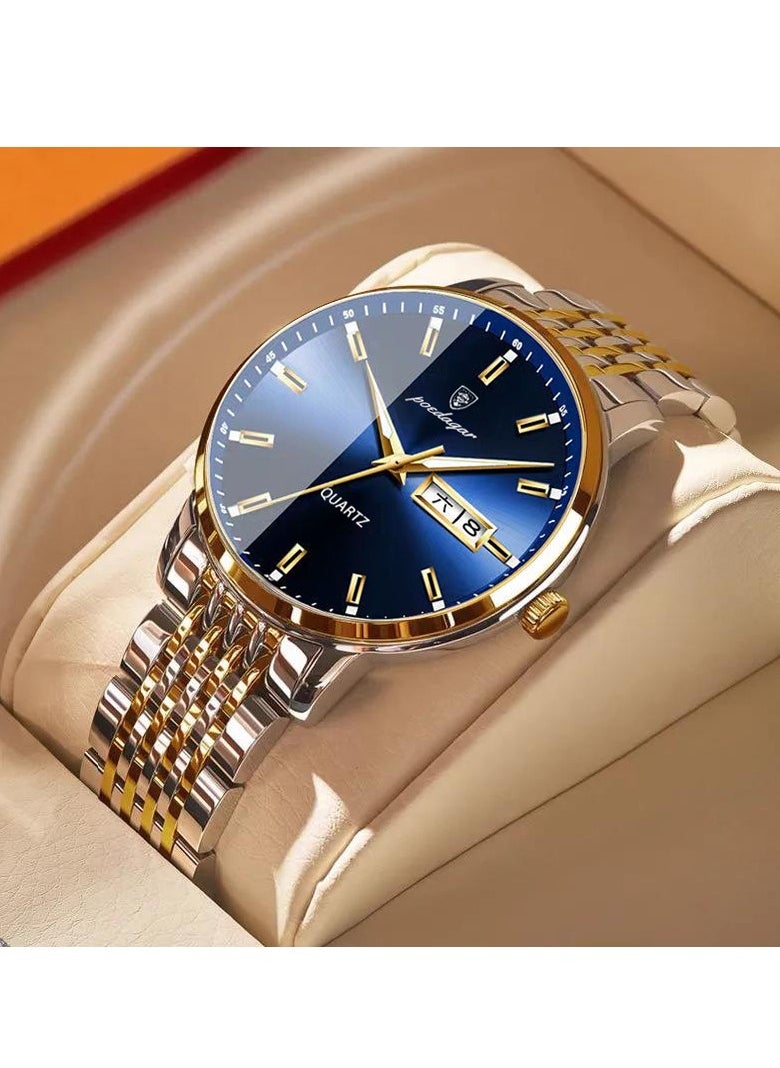 POEDAGAR Stylish Men's Quartz Watch 