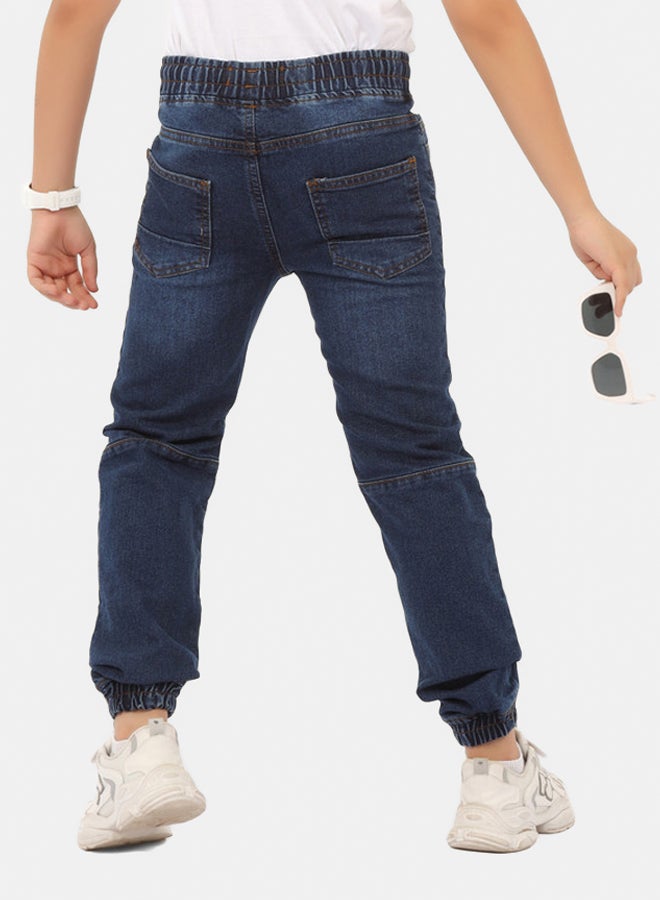 EGY WEAR Boys Blue Jeans Pants - Image 3