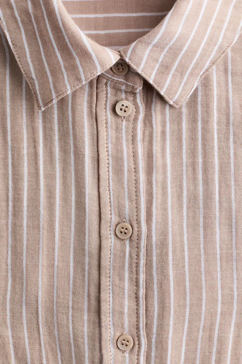 اتش اند ام قميص من الموسلين لفترة الحمل وما بعدها من تشكيلة ماما