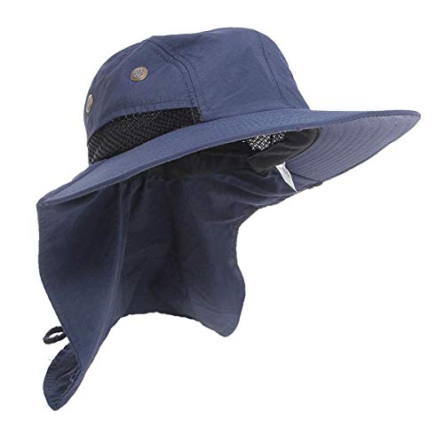 L&M Sun Hat Headwear Extreme Condition - UPF 45+ (Navy) - Image 1