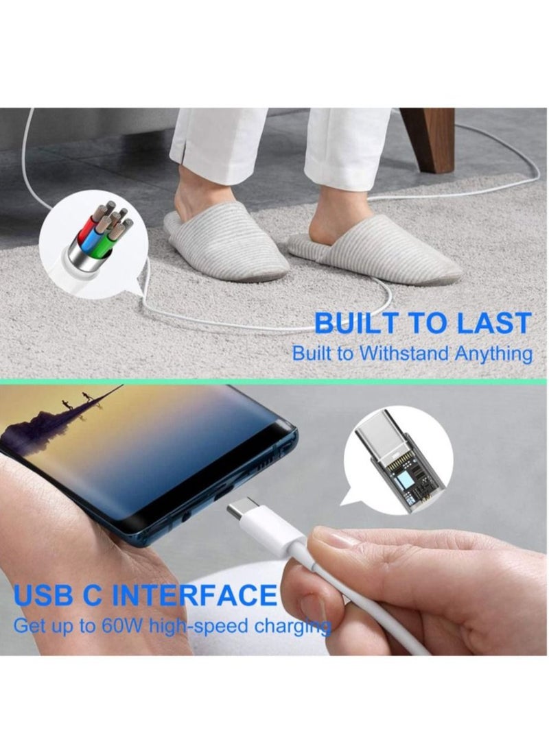 DUSALA USB C to USB C 60W Cable 1M, Power Delivery Fast Charging PD Charger Cord Compatible with Samsung, MacBook Air/Pro, iPad Pro, iPad Air, Huawei, Xiaomi, Lenovo, OnePlus, Android Phones and Tablets - Image 5