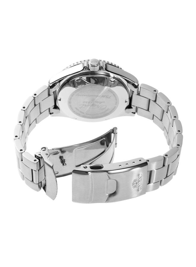 ORIENT Men 75th Anniversary Kamasu RA‑AA0823L39B Men’s Watch, Limited Edition Blue Sunburst Diver Dial 41.8 mm Case 200 M WR Automatic - Image 4