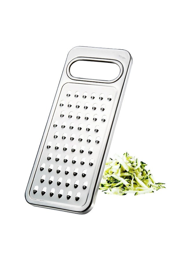 GEFU Retaro Stainless Steel Vegetable Grater Silver 24.3 x 1 x 10.3 cm 91366 - Image 1