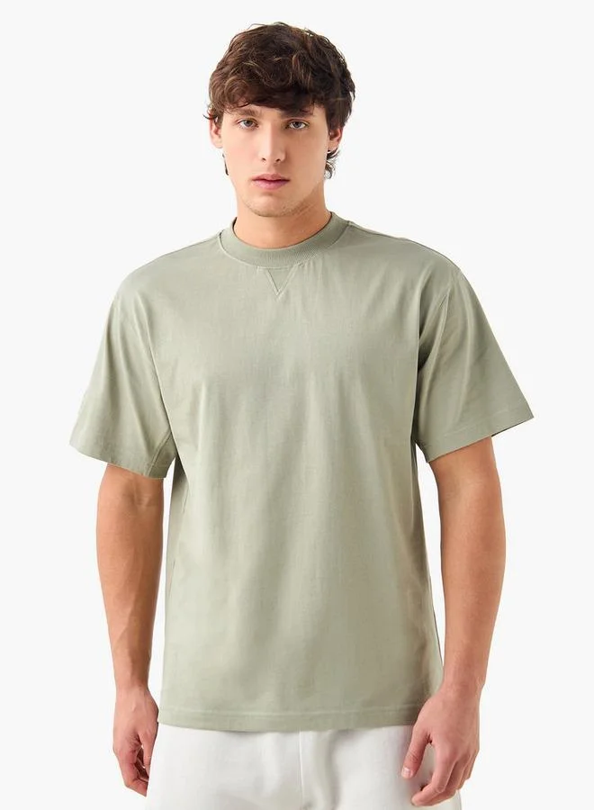 Kappa T-shirt with Short Sleeves and Crew Neck