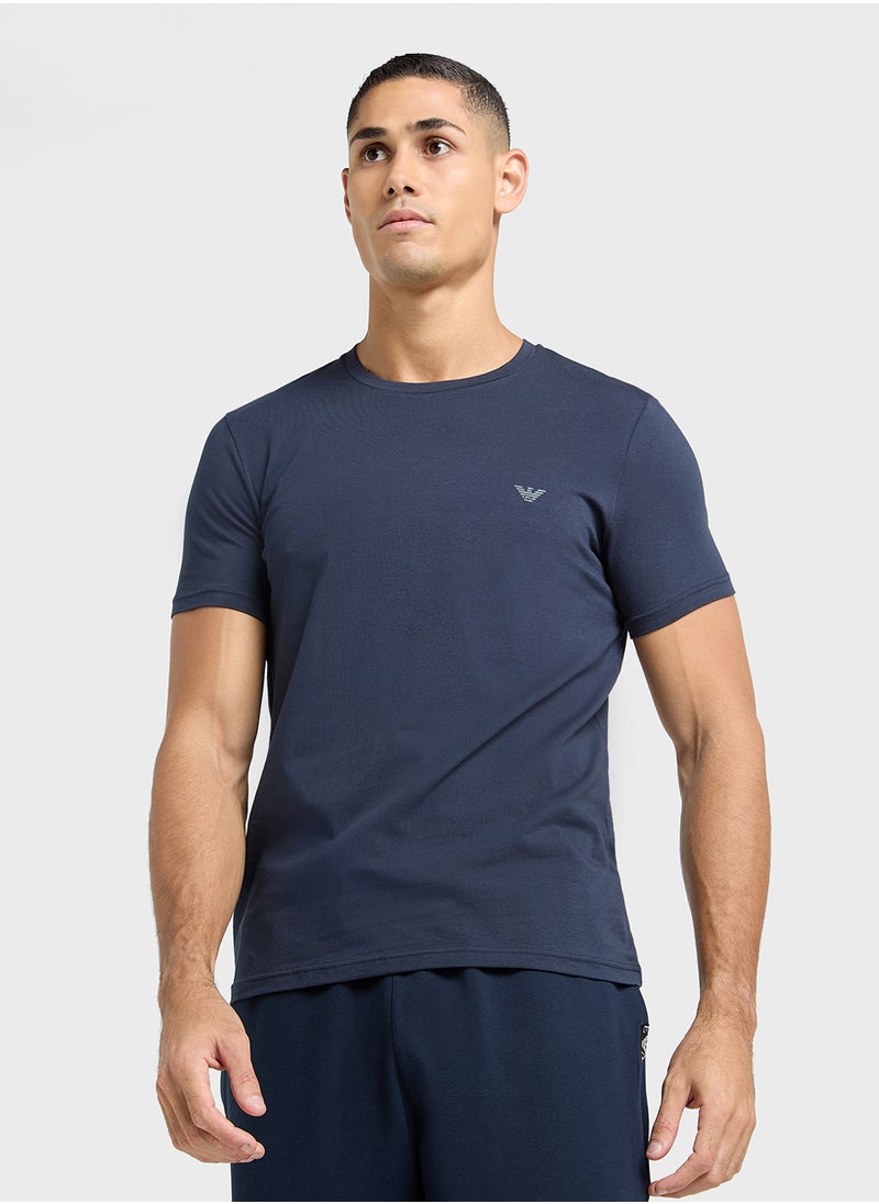 EMPORIO ARMANI 2 Pack Crew Neck T-Shirt  - Image 2