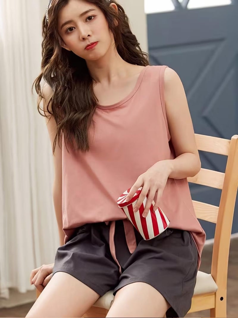 Celary Women Cute Printed Night Suit Set | Soft Cotton T-Shirt & Pyjama | Summer Sleepwear for Ladies - Image 2