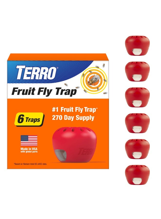 تيرو 6 – مصيدة منزلية للحشرات الطائرة حول الفواكه - Image 1