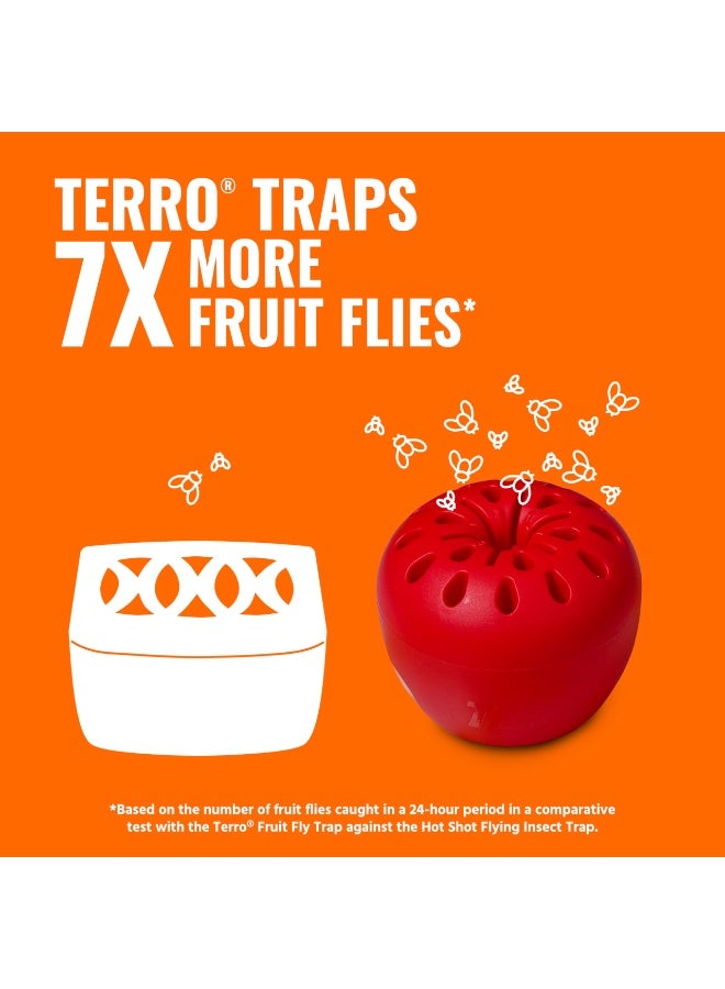 تيرو 6 – مصيدة منزلية للحشرات الطائرة حول الفواكه - Image 2