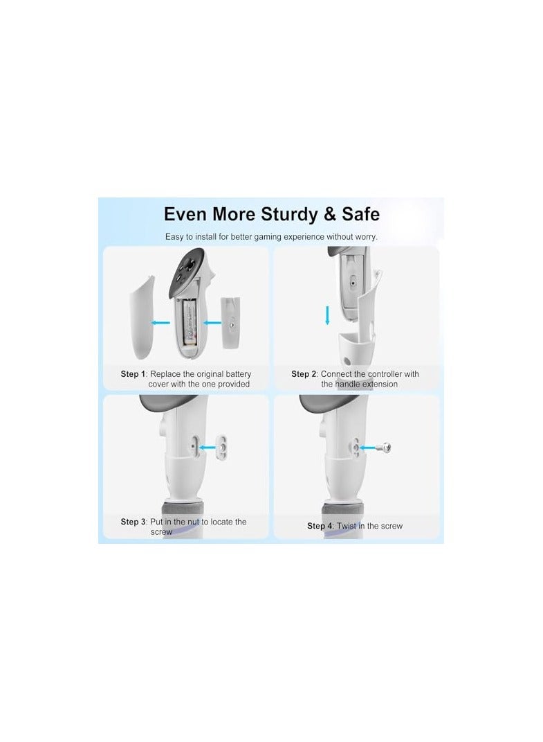 erorex handle attachments for Quest 3 Controller Accessories: VR Gorilla Tag Long Arms Extension Grip, for Quest 3 - Image 3