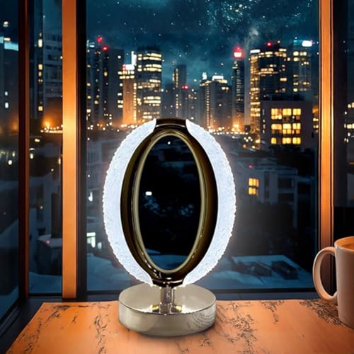 CRAE Acrylic Night Desk Lamp, Portable, Romantic Acrylic Night Desk Lamp for Bedroom, Home Furnishing Decoration - Image 1