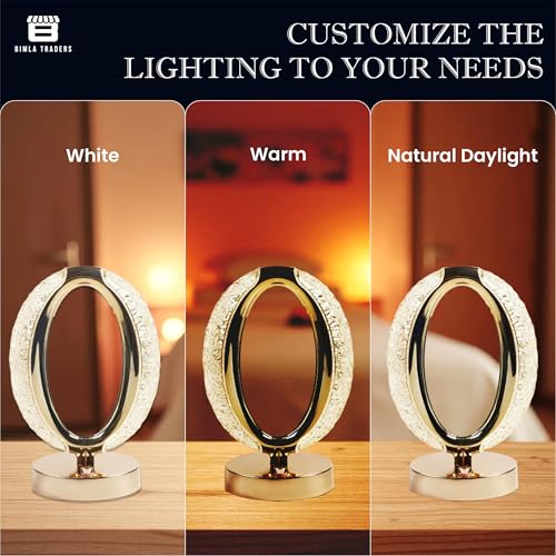 CRAE Acrylic Night Desk Lamp, Portable, Romantic Acrylic Night Desk Lamp for Bedroom, Home Furnishing Decoration - Image 4