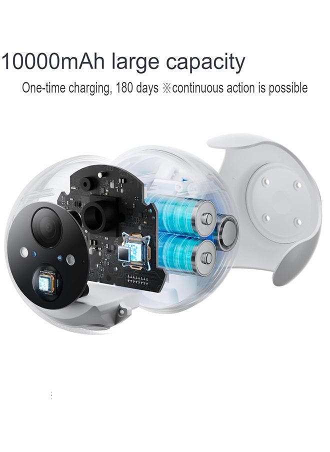 SwitchBot Outdoor Spotlight Smart Camera 2K Wireless with Movement Detection and Night Vision  - Image 2