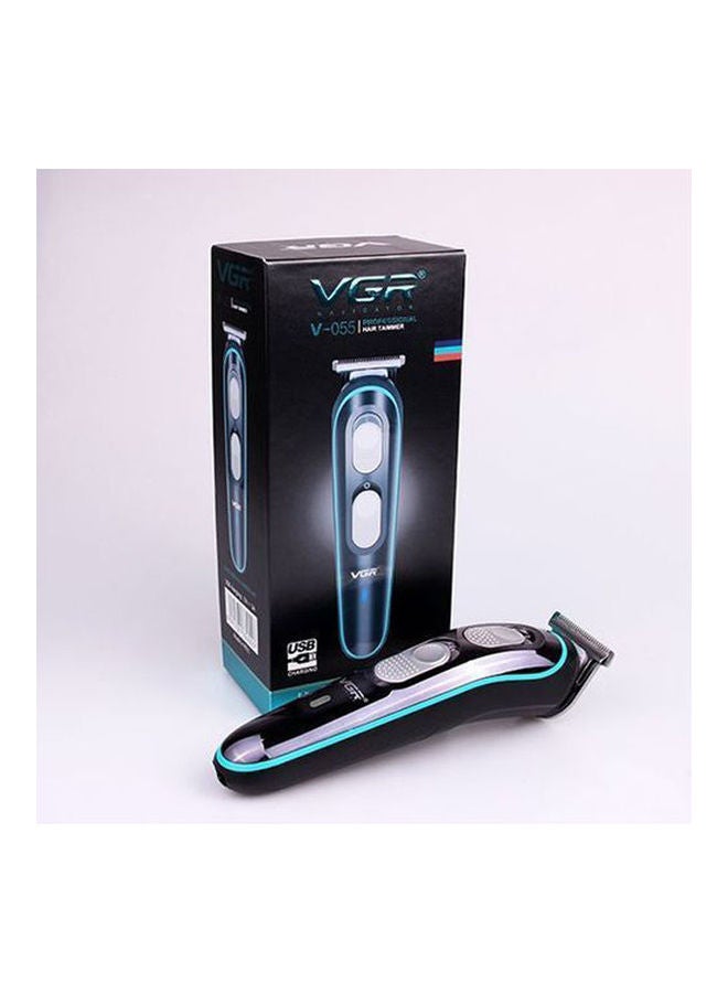 VGR V-055-Rechargeable Hair Shaver + KM-6672 Nose And Ear Trimmer Black - Image 2