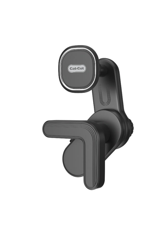 Cat - Cot حامل الهاتف المحمول للسيارة Cat-Cot | حامل هاتف مغناطيسي فائق للسيارة لشاشة التحكم المركزية | حامل هاتف مغناطيسي مستقر 360° | CT-41 - Image 1