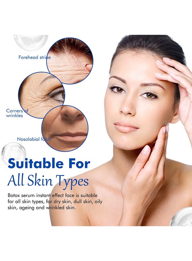 WEST MONTH Botox Stock Solution - Firming Facial Serum,Botox Facial Serum for Women,Vitamin C Serum & Collagen Face Serum for Reducing Fine Lines & Wrinkles,Nourishing and Plump Skin 30ml - Image 5