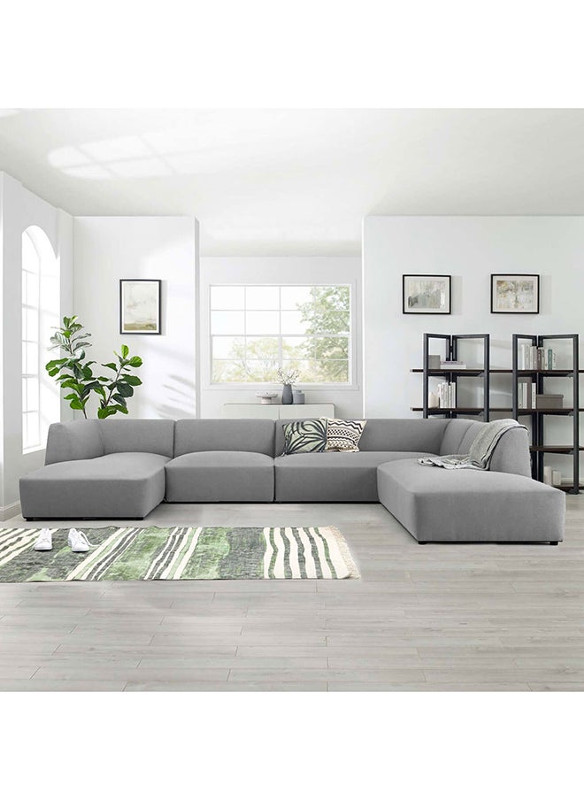 Eliza Fabric Sectional Sofa in Light Grey Color Sectional Sofa Set - pzsku/ZFF48FEDC9EBB30DFAC39Z/45/_/1717073297/e60397c5-afa1-4cbb-9225-5cad8766c646