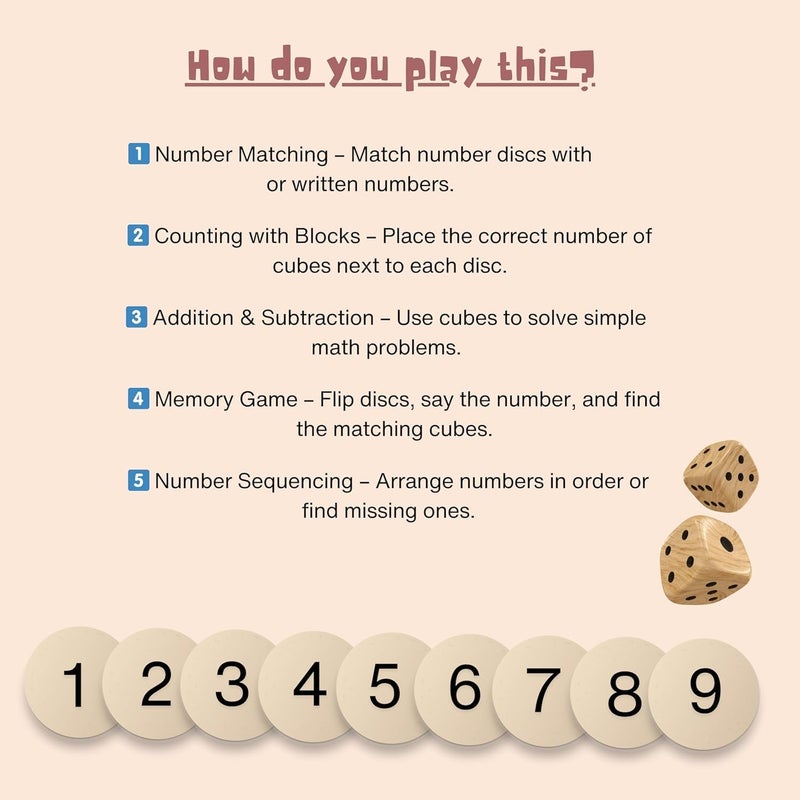 CALYXIA Math Dice Logic Puzzle Game – Brain Boosting Math & Pattern Strategy Toy for Kids & Family - Image 5