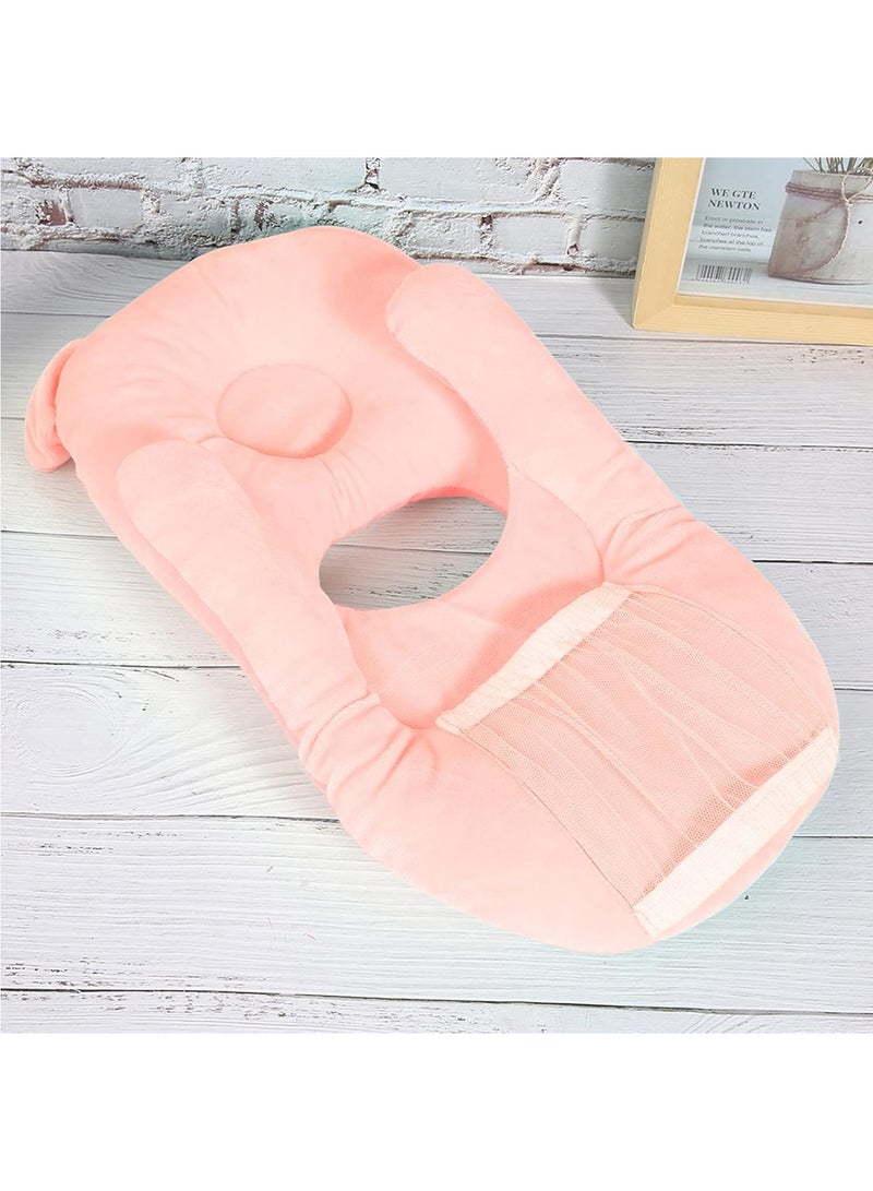 Arabest Total Body Baby Support Pillow - Stroller Or Car Seat Baby Body Support Pillow - Baby Head Support Pillow and Body Support for Babies - Newborn Gifts and Gifts for Baby Shower (Pink) - Image 5