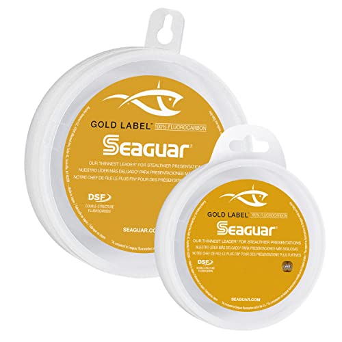 Seaguar Gold Label 100% Fluorocarbon Fishing Line DSF, 10lbs, 25yds Break Strength/Length - 10GL25 - Image 1