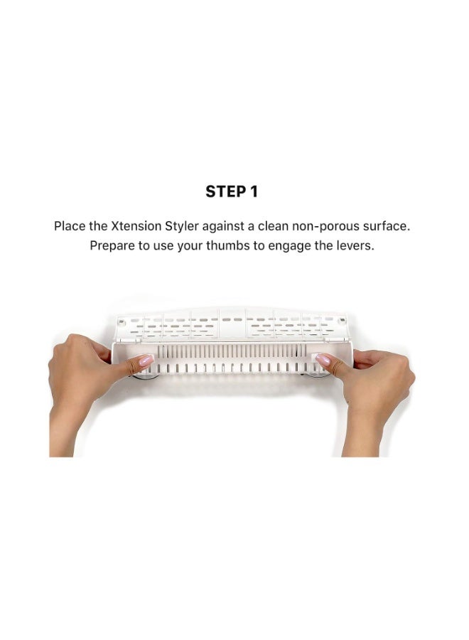 No-Drill Suction Wig Holder Stand, Hair Extension Storage and Braiding Support Rack, Portable Wig Display Organizer for Salon and Home Use - Image 4