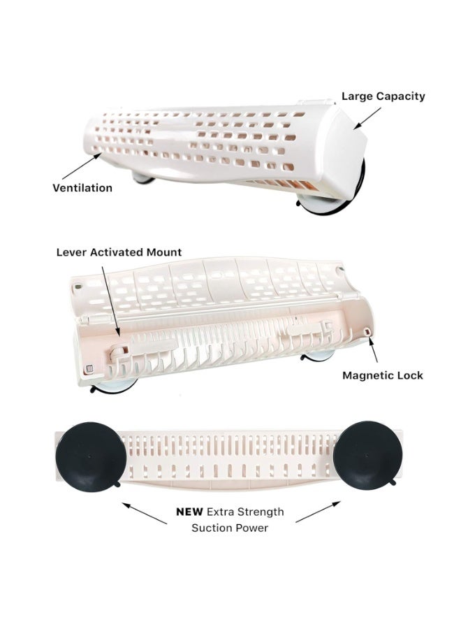 No-Drill Suction Wig Holder Stand, Hair Extension Storage and Braiding Support Rack, Portable Wig Display Organizer for Salon and Home Use - Image 3