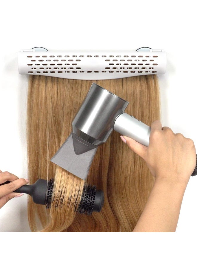 No-Drill Suction Wig Holder Stand, Hair Extension Storage and Braiding Support Rack, Portable Wig Display Organizer for Salon and Home Use - Image 2