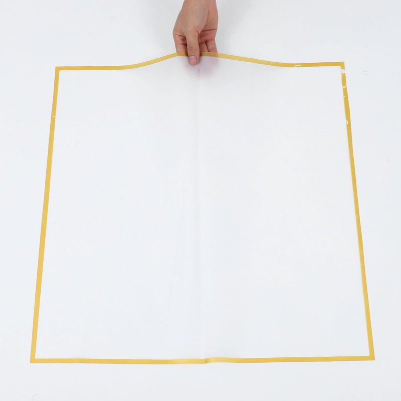 Gold Edge Waterproof Flower Wrapping Paper 20pcs for Bouquet Floral Arrangements Wedding Valentine - Image 5