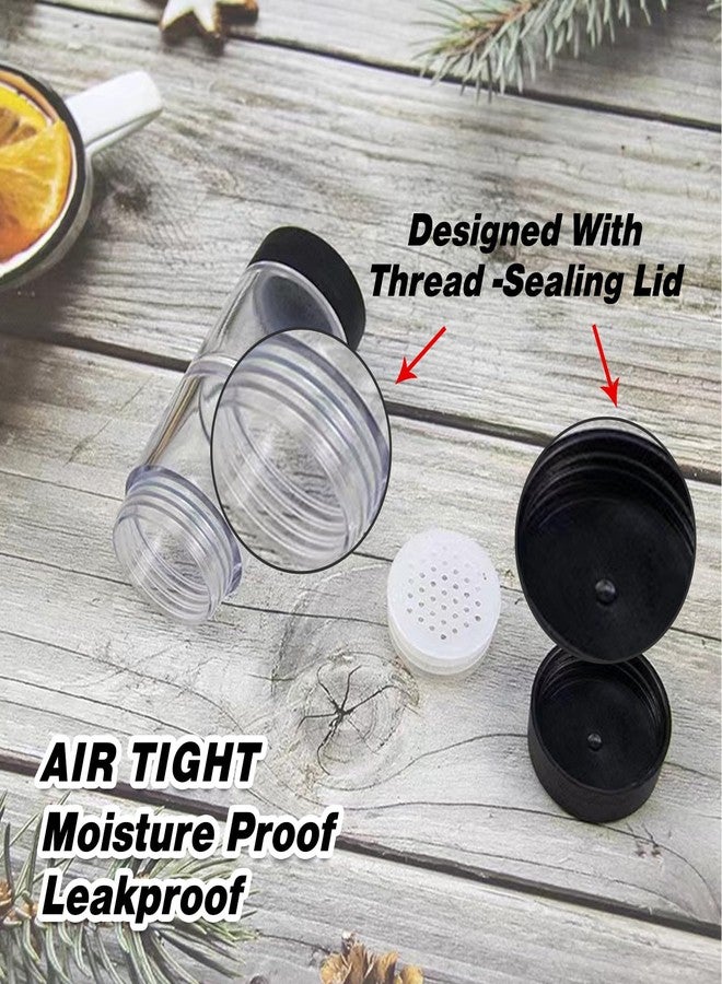 Sunmei Salt and Pepper Shakers Moisture Proof Set, 2-in-1 Portable Spice Shaker with Airtight Lid, Perfect for Camping Kitchen, Travel, Car Camping, RV, Outdoors, Backpack, BBQ Picnic, Lunch Boxes - Image 5