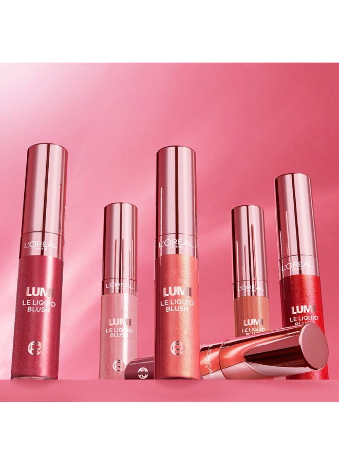 L'OREAL PARIS L'Oréal Paris Glotion Lumi Le Liquid Blush Shade Glowy Rouge Paris 640  - Image 3
